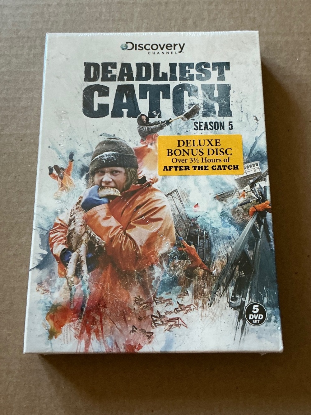 Deadliest Catch Season 5 DVD 2010 Discovery Channel 5-Disc Box Set Sealed